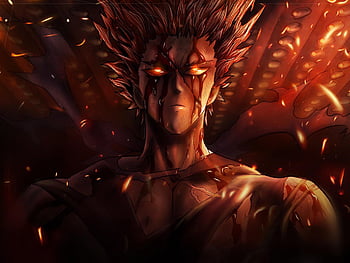 i improved the previous wallpaper of Cosmic Garou (1841×1418) :  r/OnePunchMan