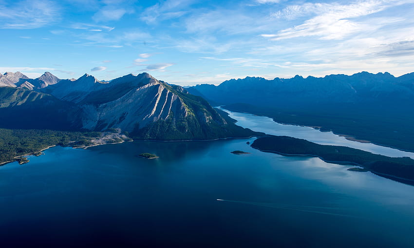 Natur, Berge, Meer, See, Insel HD-Hintergrundbild