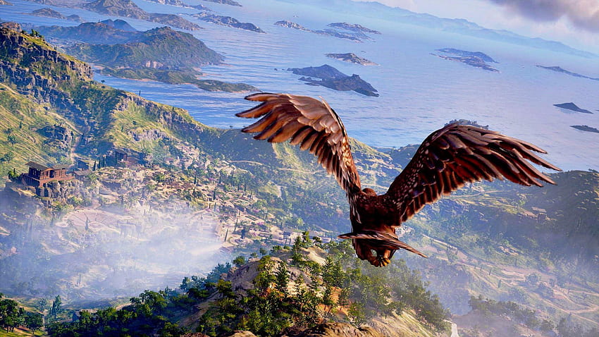 Ikaros takes flight [ ] : AssassinsCreedOdyssey HD wallpaper