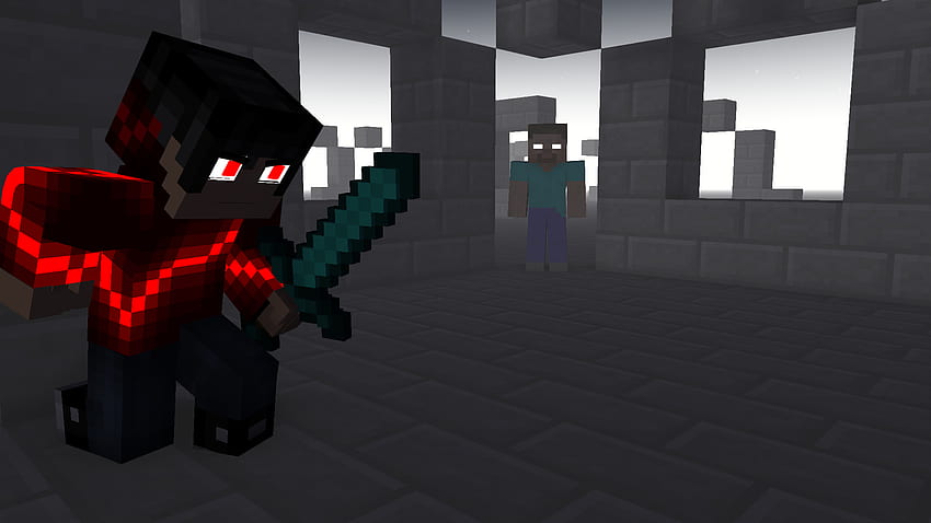 awesome herobrine skin