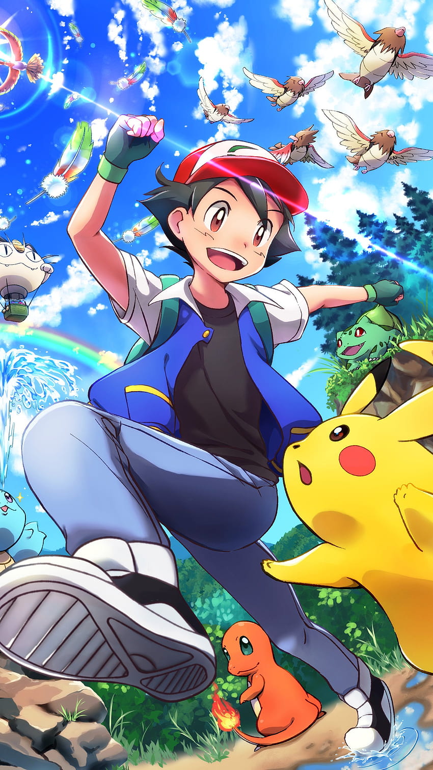 Ash and pikachu HD wallpapers | Pxfuel