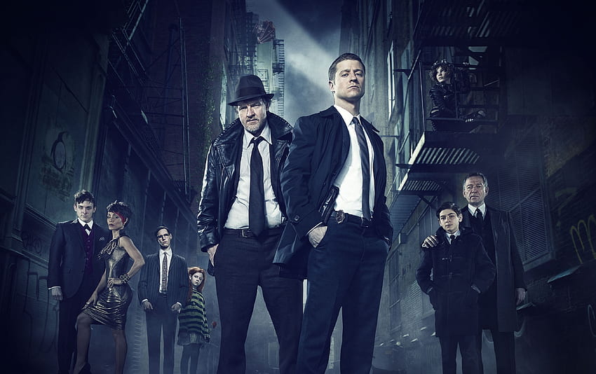 Gotham, serie de televisión, reparto, 2018 fondo de pantalla