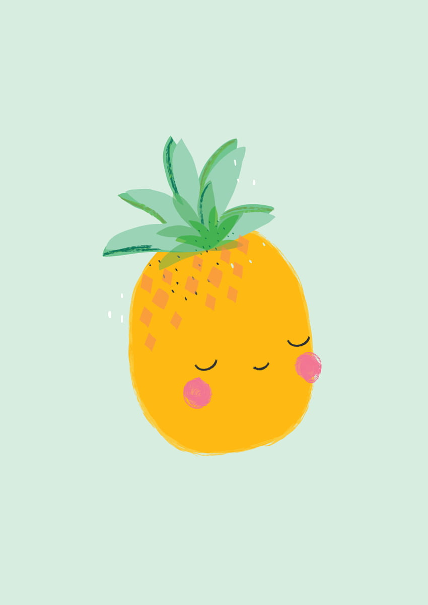 Cute Drawings of a PineApple (47 ) Drawings for sketching and not ...
