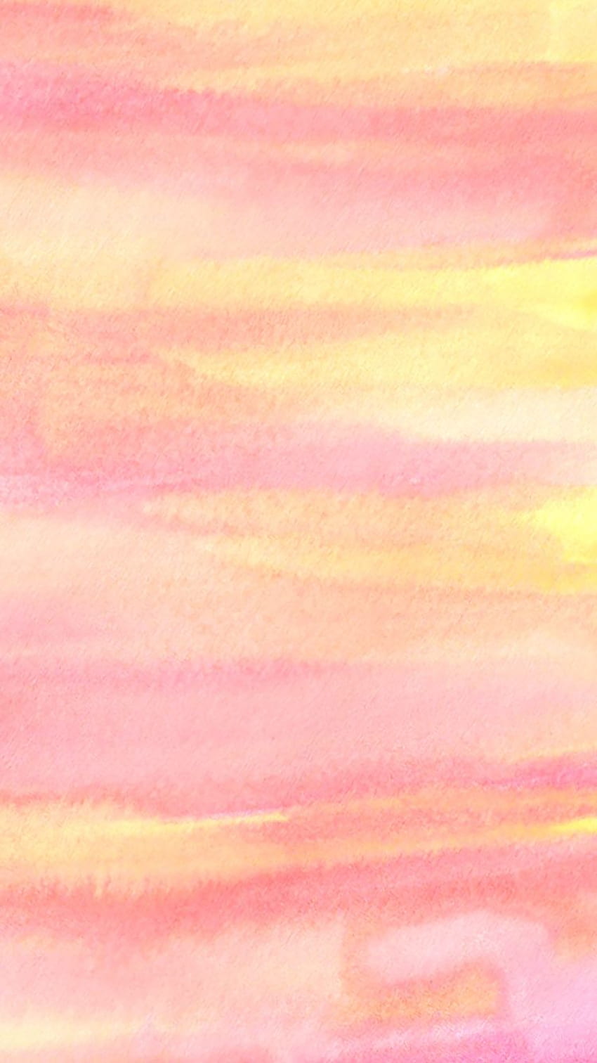 Pink Watercolour - Pink And Yellow iPhone -, Watercolour Aesthetic HD phone  wallpaper | Pxfuel