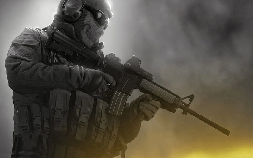Call of Duty: Modern Warfare 2, Simon Ghost Riley HD-Hintergrundbild