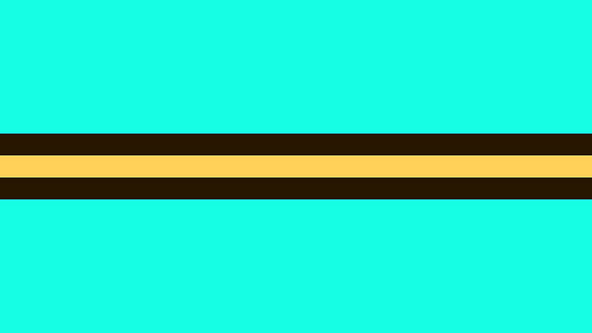 line, strip, minimalism, turquoise, black, yellow 16:9 background HD wallpaper