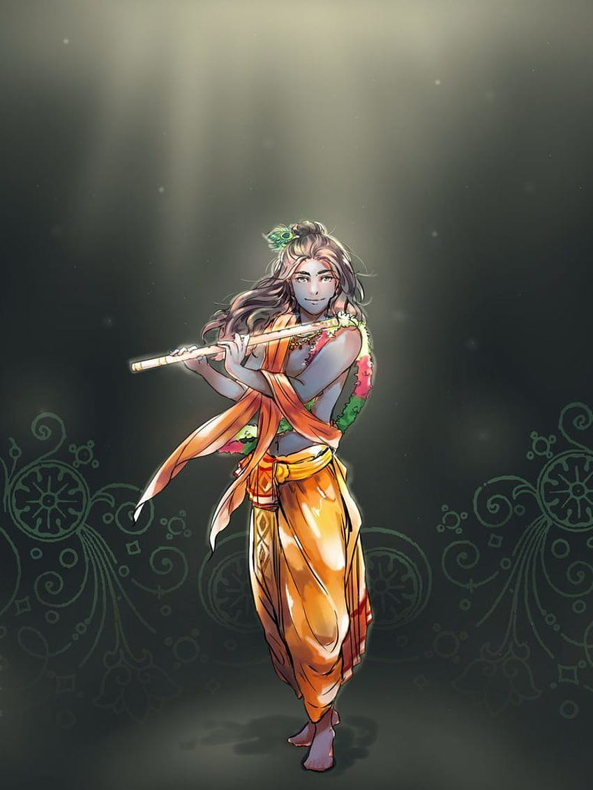 Black Krishna , Angry Krishna HD phone wallpaper | Pxfuel