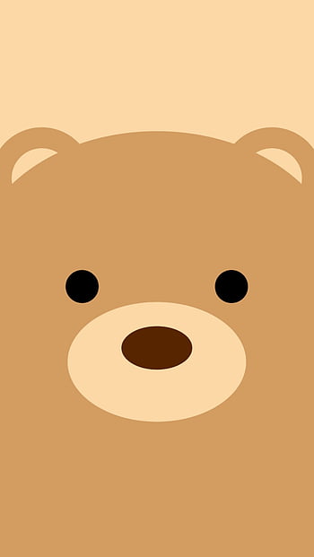 Cute bear for iphone - Búsqueda de Google, Teddy Bear Face HD phone  wallpaper | Pxfuel