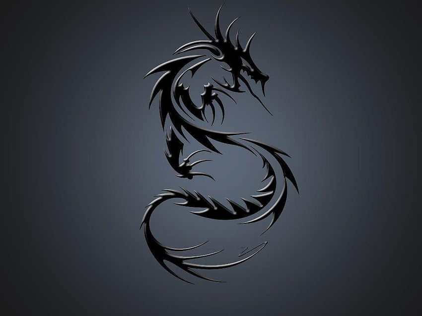 Simbol Naga, Naga Keren Sederhana Wallpaper HD