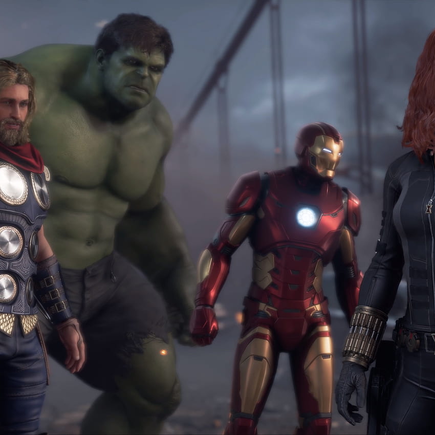 Marvel's Avengers: ¿Qué Vengador debo interpretar? guía, Black Widow Gaming fondo de pantalla del teléfono