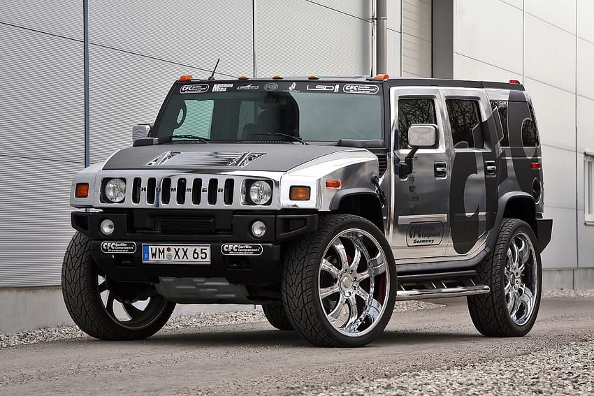 Hummer, Cars, Side View, Cfc, H2 HD wallpaper
