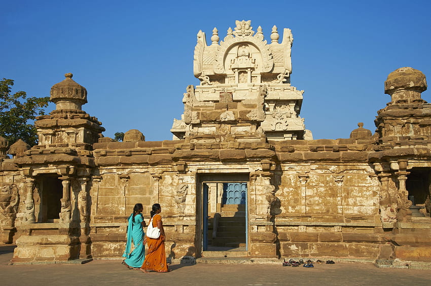 놀라운 건축물이 있는 인도 남부 최고의 사원, 타밀 사원 HD 월페이퍼