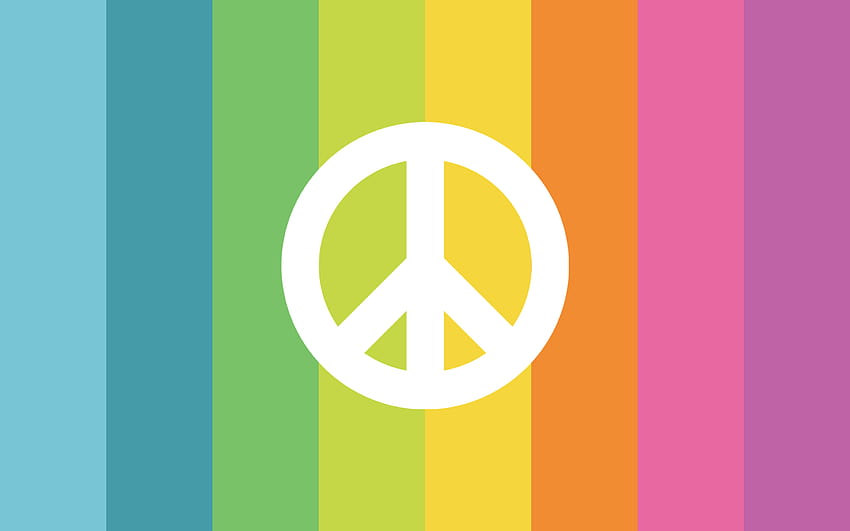 Peace, Peace Logo HD wallpaper