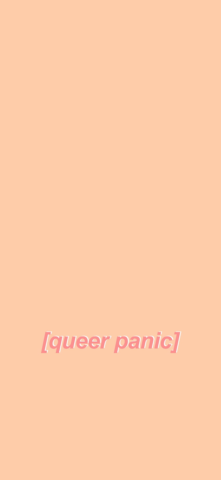 pánico queer, gay, lgbt fondo de pantalla del teléfono
