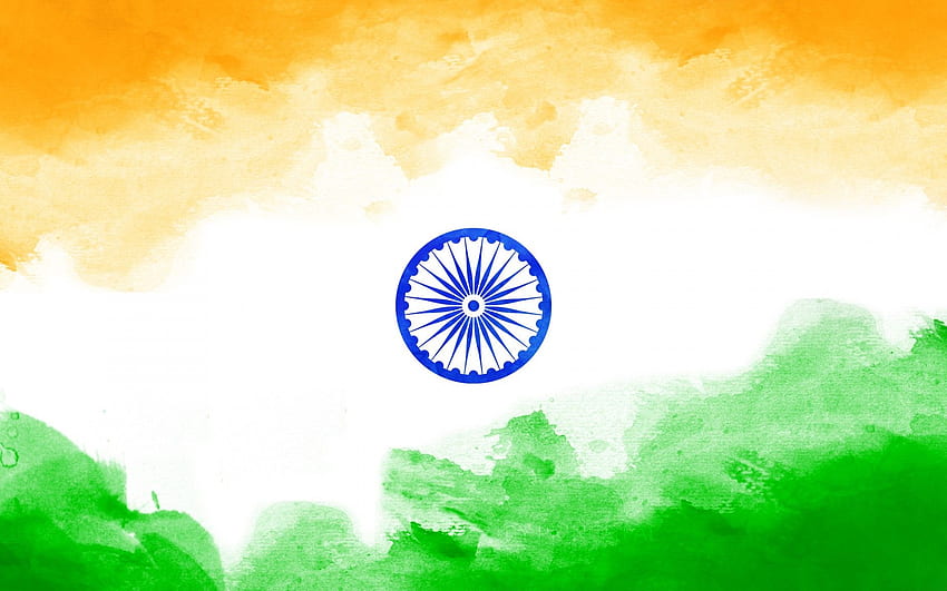 Flag of India, Tricolour flag, , , World, Indian Emblem HD wallpaper