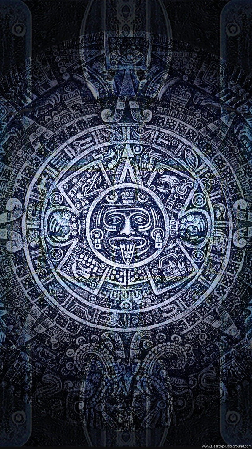 Calendrier aztèque Fond d'écran de téléphone HD