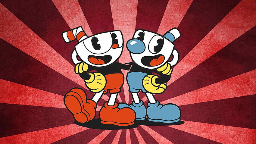 Download Cuphead and Mugman Venture Through a Haunted Forest Wallpaper   Wallpaperscom