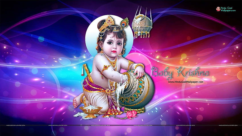 Baby Krishna, Lord Krishna HD wallpaper | Pxfuel