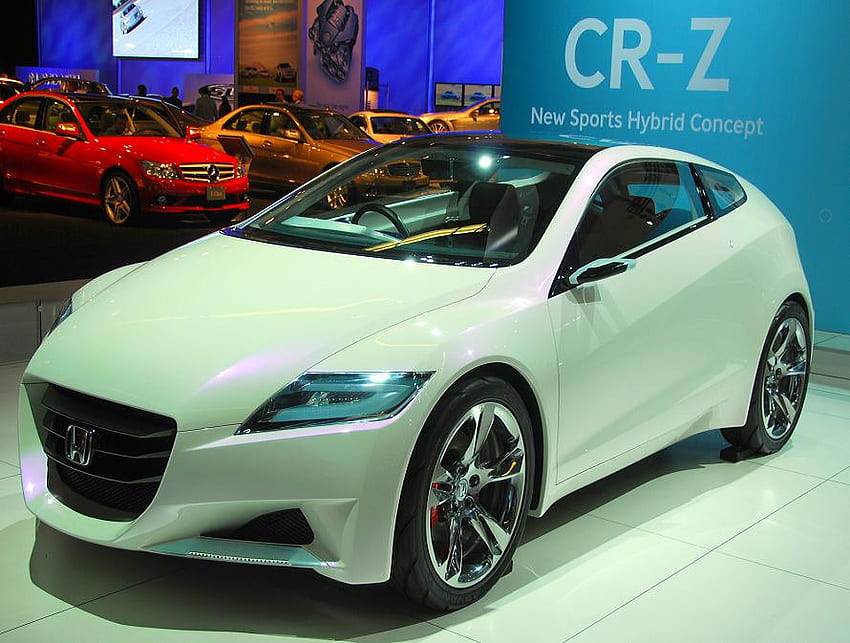 CR-Z, honda, voiture, salon de l'auto, nouveau, 2010, crz Fond d'écran HD