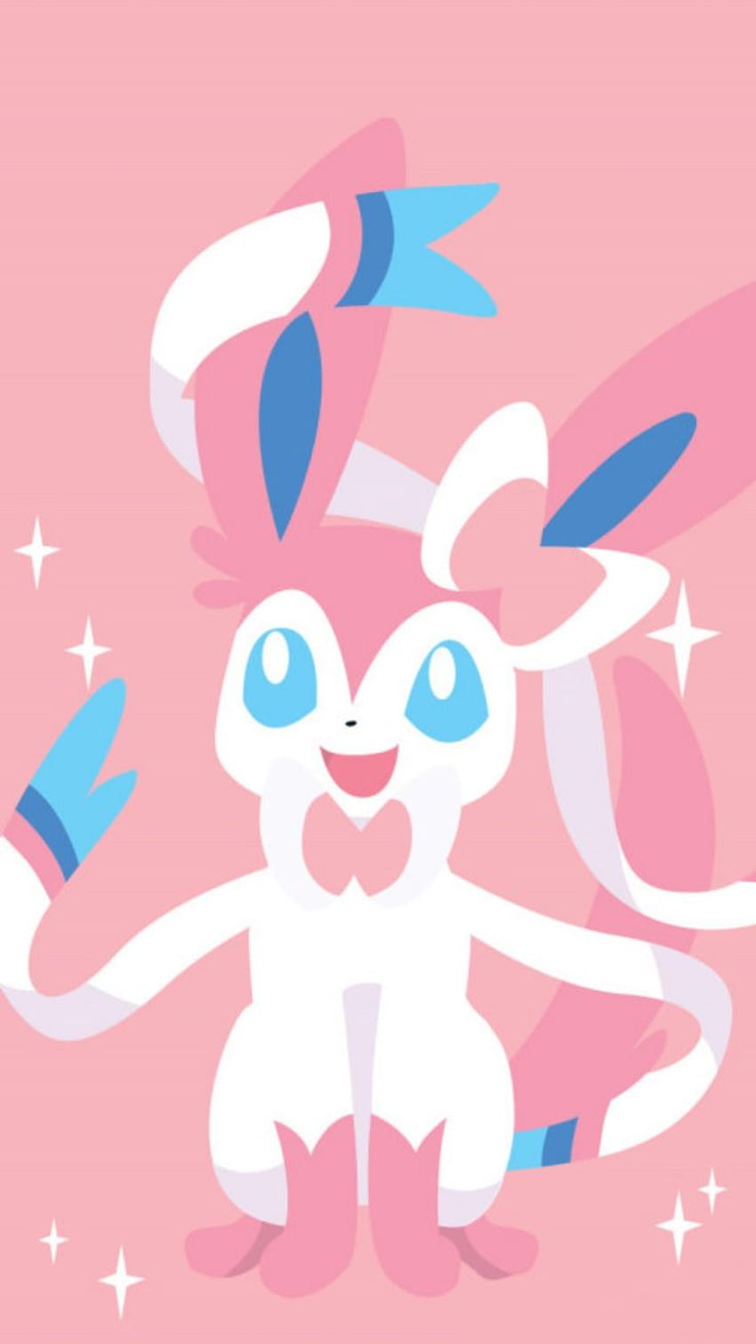 Download A Cute Little Pokemon With A Pink Bow Wallpaper  Wallpaperscom