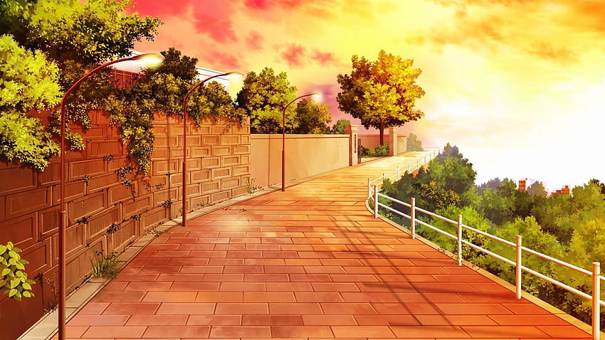 Pemandangan Anime Kota Kota Baru Tahun Ini - Kiri The Hudson, Pemandangan Anime Jepang Wallpaper HD