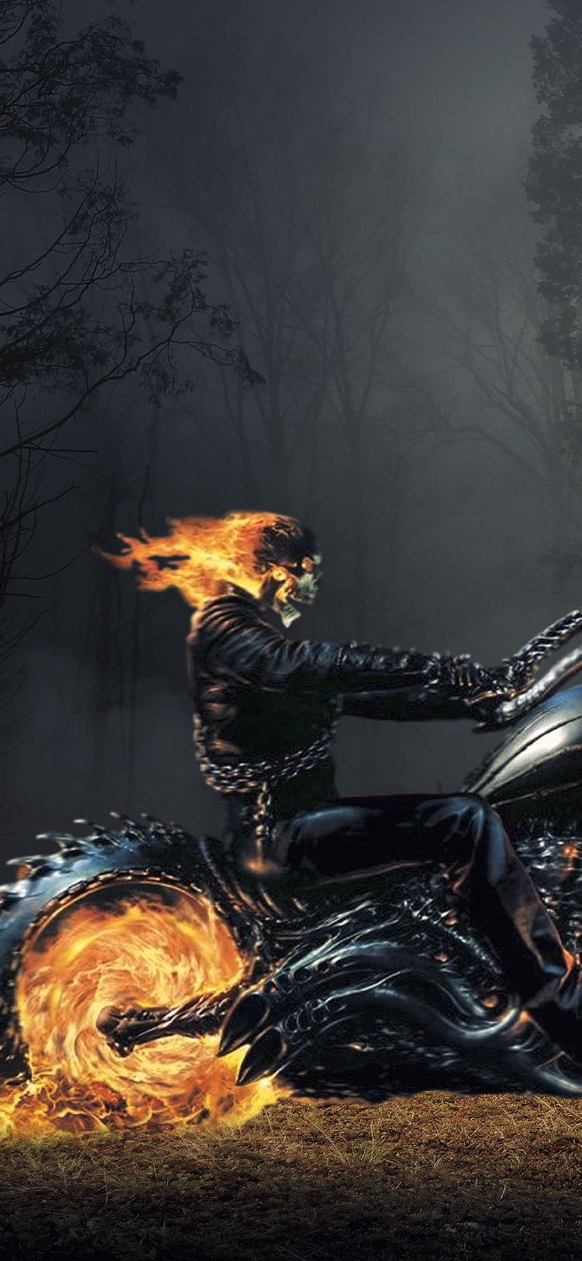 Ghost Rider New iPhone XS, iPhone 10, iPhone X HD phone wallpaper | Pxfuel