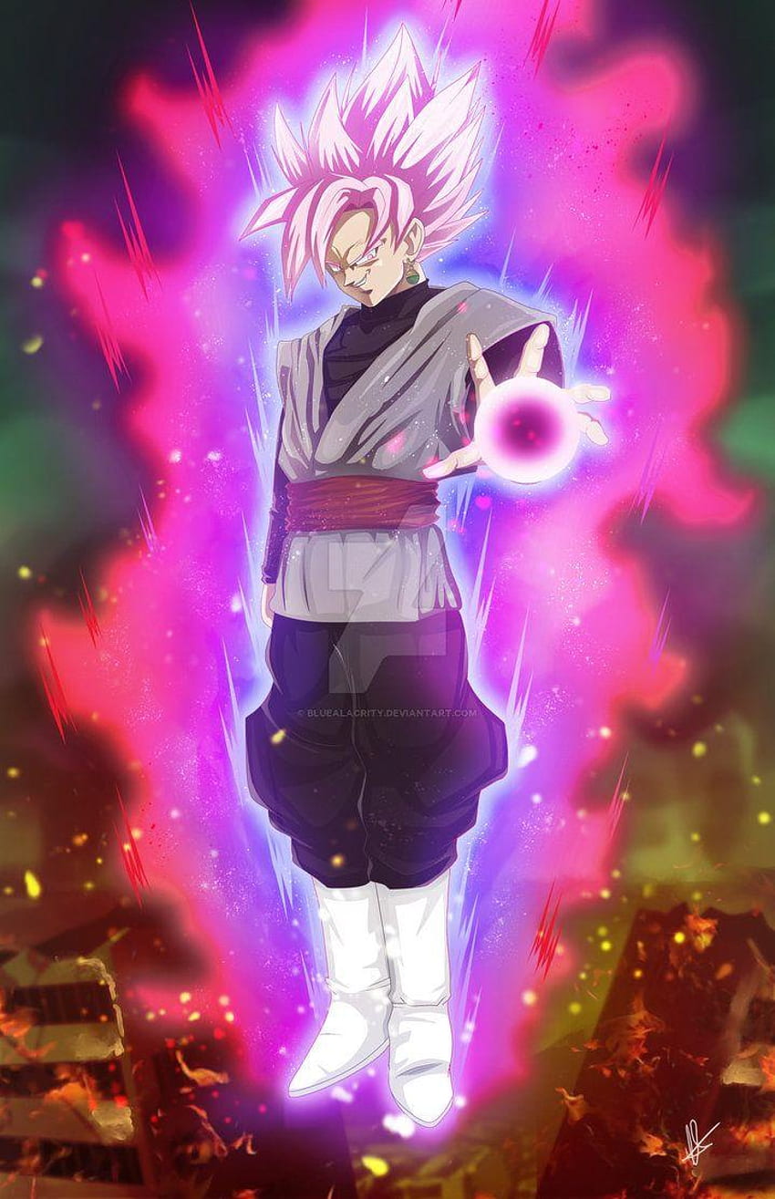 Goku Super Saiyan God Rosé, Black Goku Rose HD phone wallpaper | Pxfuel