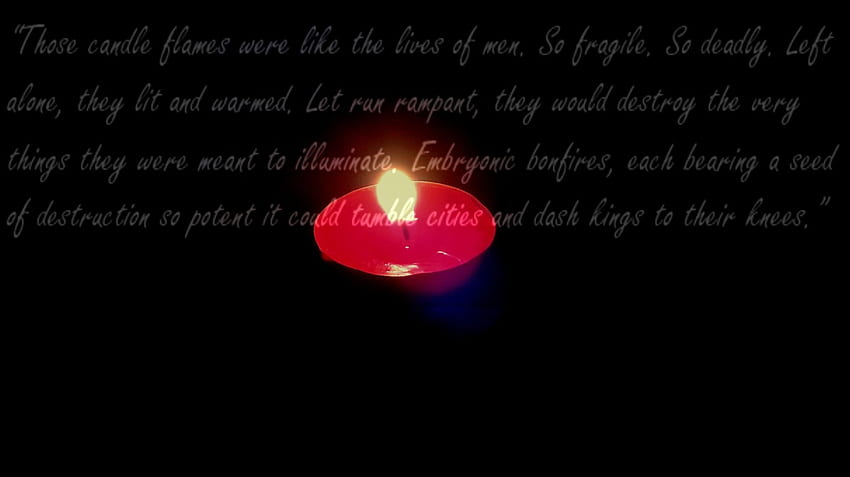 citação de vela, Preto, cite, chama, faísca, escrevendo, Sombrio, palavra, vela, cera, luz, contraste, brilhante, vermelho, fogo, derretendo papel de parede HD