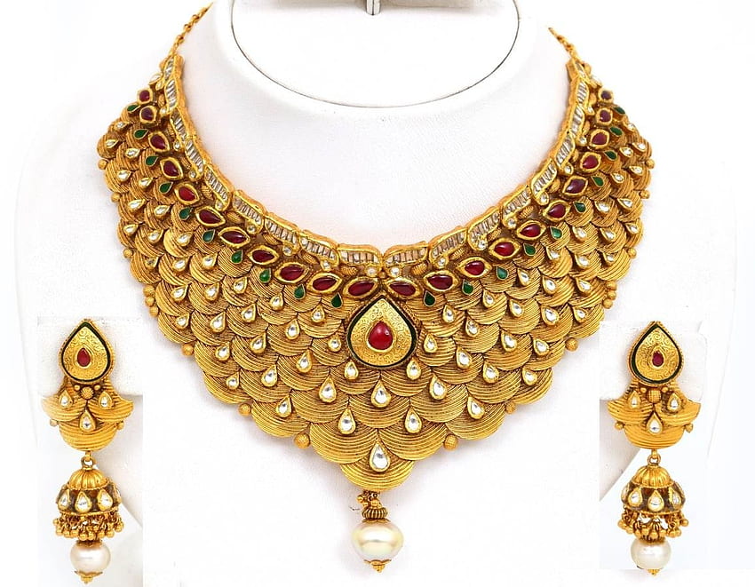 Simple Gold Necklace 1 – Thangals Jewellery, Gold Jewelry HD wallpaper