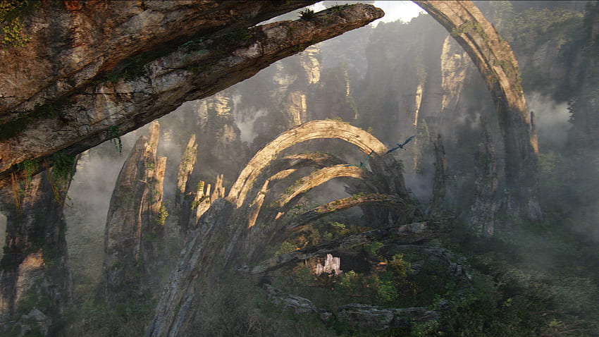 ภูมิทัศน์แพนดอร่าจาก Avatar , Avatar Landscape วอลล์เปเปอร์ HD
