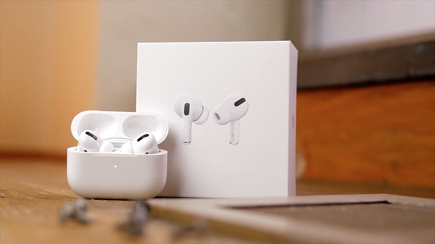 AirPods 2 and AirPods Pro receive new firmware update, Aesthetic AirPods HD wallpaper