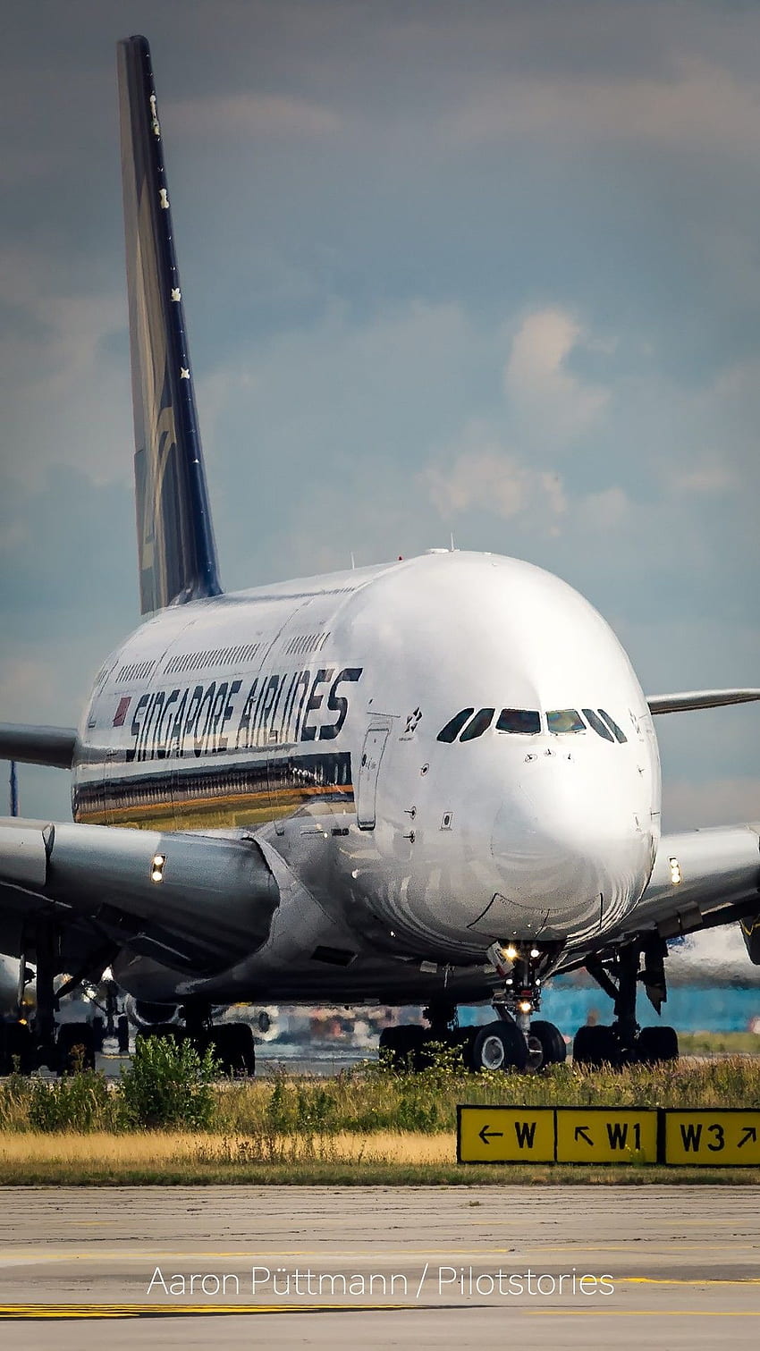 에어버스 A380 HD 전화 배경 화면