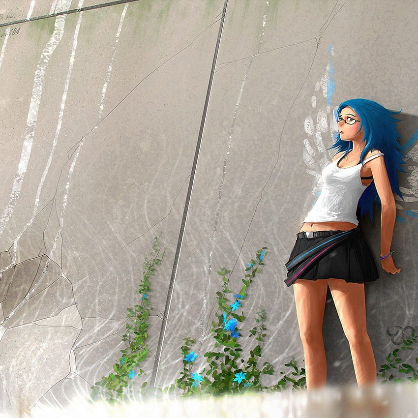 Minifalda Chica Anime iPad Pro Retina Display fondo de pantalla del teléfono