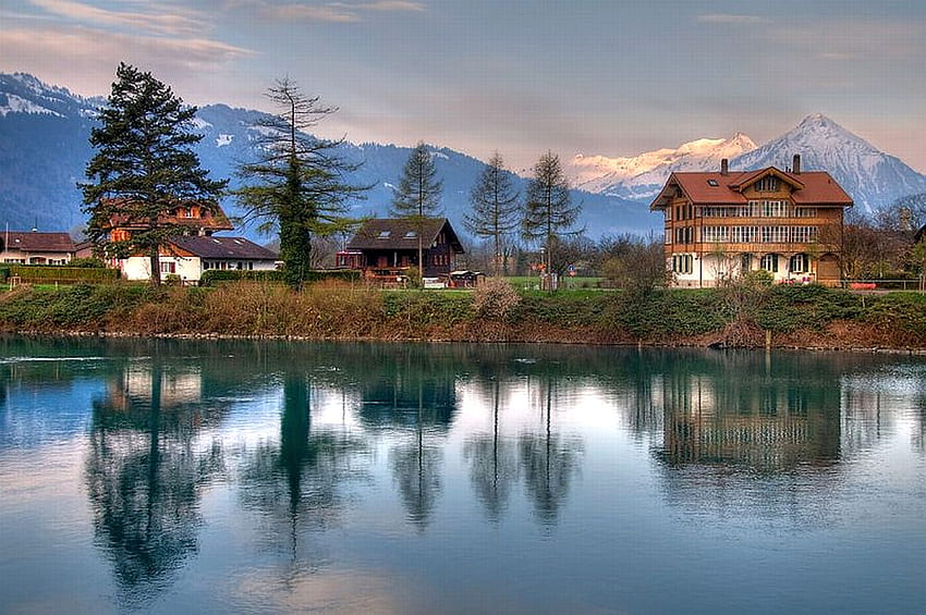 Paisaje-Suiza, paisaje, hermoso, suiza fondo de pantalla
