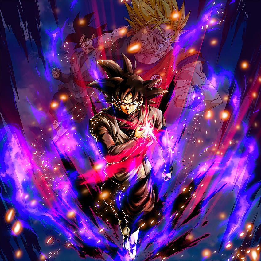 Hydros - GRN Goku Black (преди трансформация) Character Art + PC + Phone! HD тапет за телефон