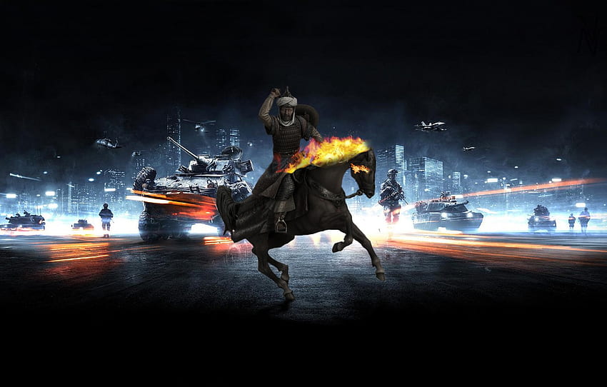 rider, Battlefield, Saladin for , section игры - HD wallpaper