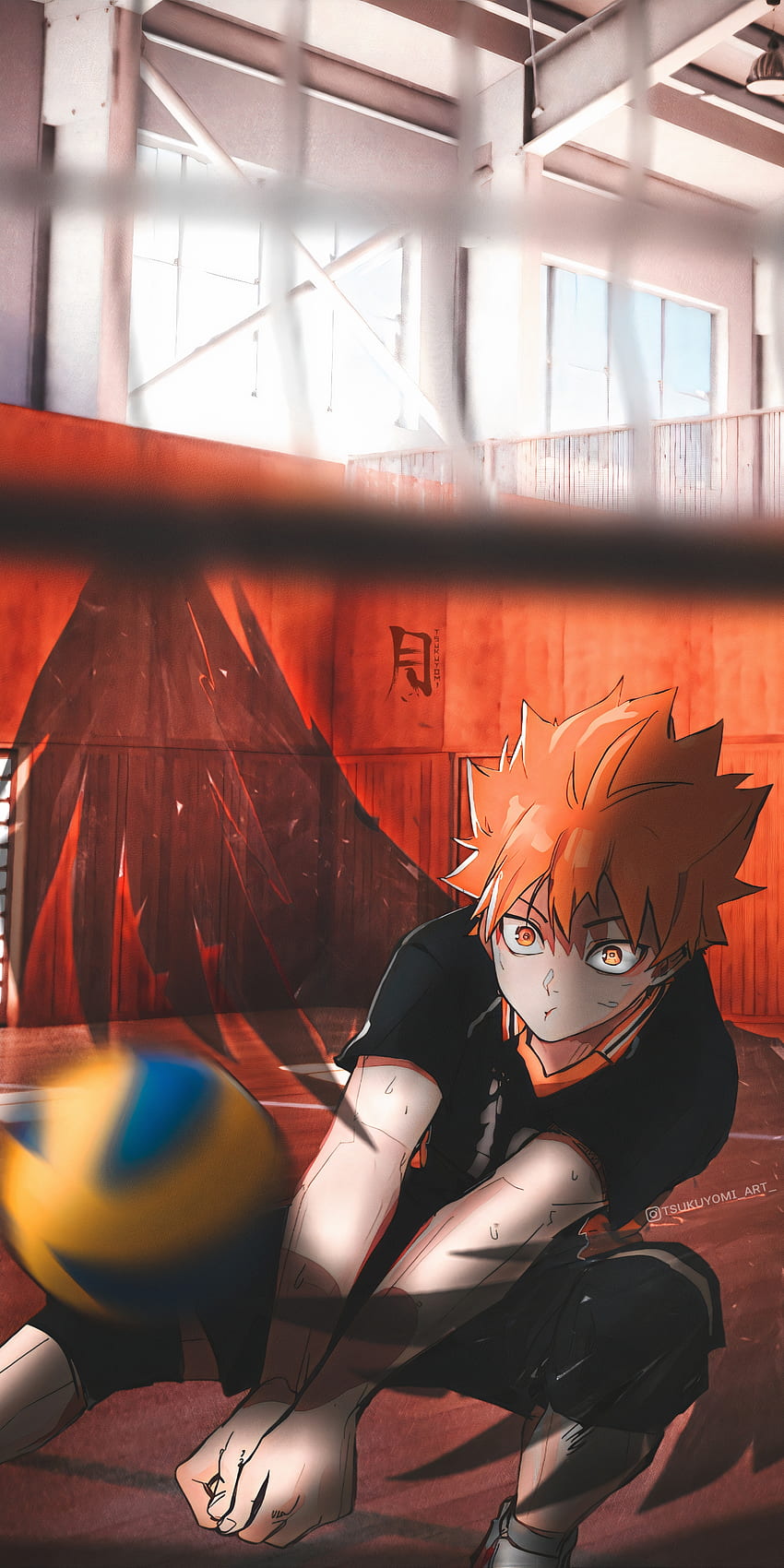 Haikyuu, anime, volleyball, HD phone wallpaper