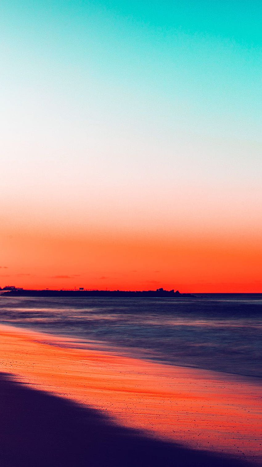 Sunset Beach Fall Night Sea Nature Red, 7 Beach HD phone wallpaper | Pxfuel