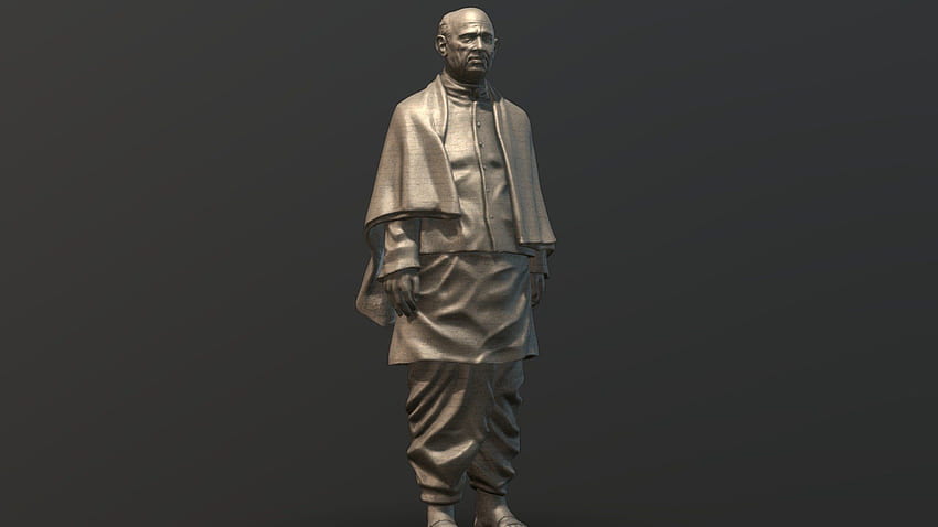 Statue of Unity - Buy Royalty 3D model by Jeff de Guzman [05016de] HD wallpaper