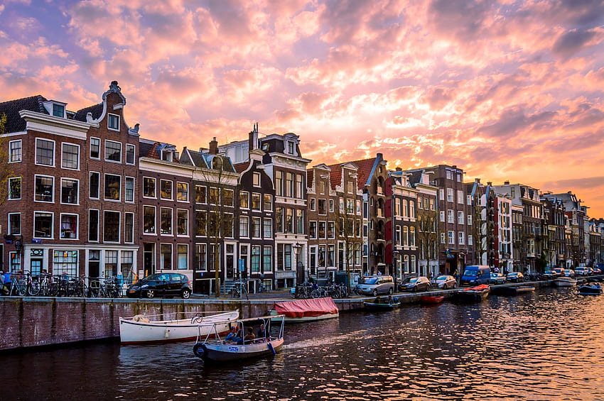 amsterdam - Full , . L.p, Amsterdam Skyline HD wallpaper
