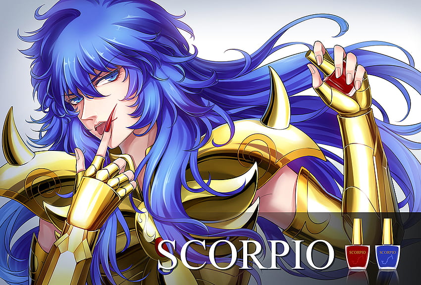 Scorpio Milo - Saint Seiya Anime Board HD wallpaper