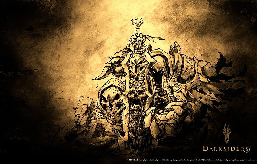 전쟁, 검, 전쟁, Darksiders for , 섹션 игры - HD 월페이퍼