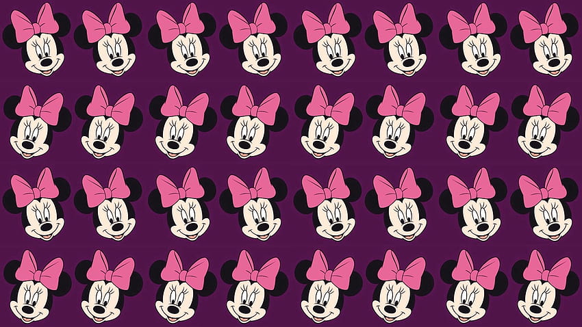 Minnie Mouse (Page 1), Minnie Mouse Face HD wallpaper