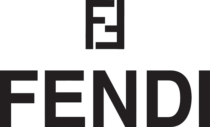 Fendi, logotipo da Fendi papel de parede HD