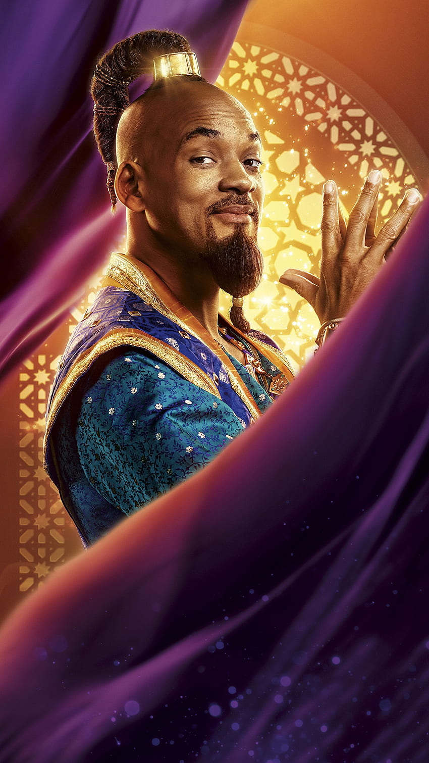Genie in Aladdin 2019 ID in Android HD phone wallpaper