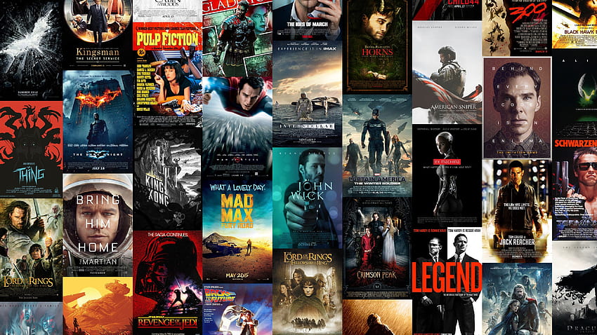 Film Posters Collage Movies - Resolution: HD wallpaper | Pxfuel