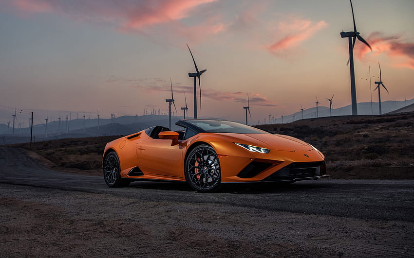 Lamborghini Huracan EVO RWD Spyder, , tuning, 2021 autos, LB724, superdeportivos, 2021 Lamborghini Huracan, autos italianos, Lamborghini fondo de pantalla