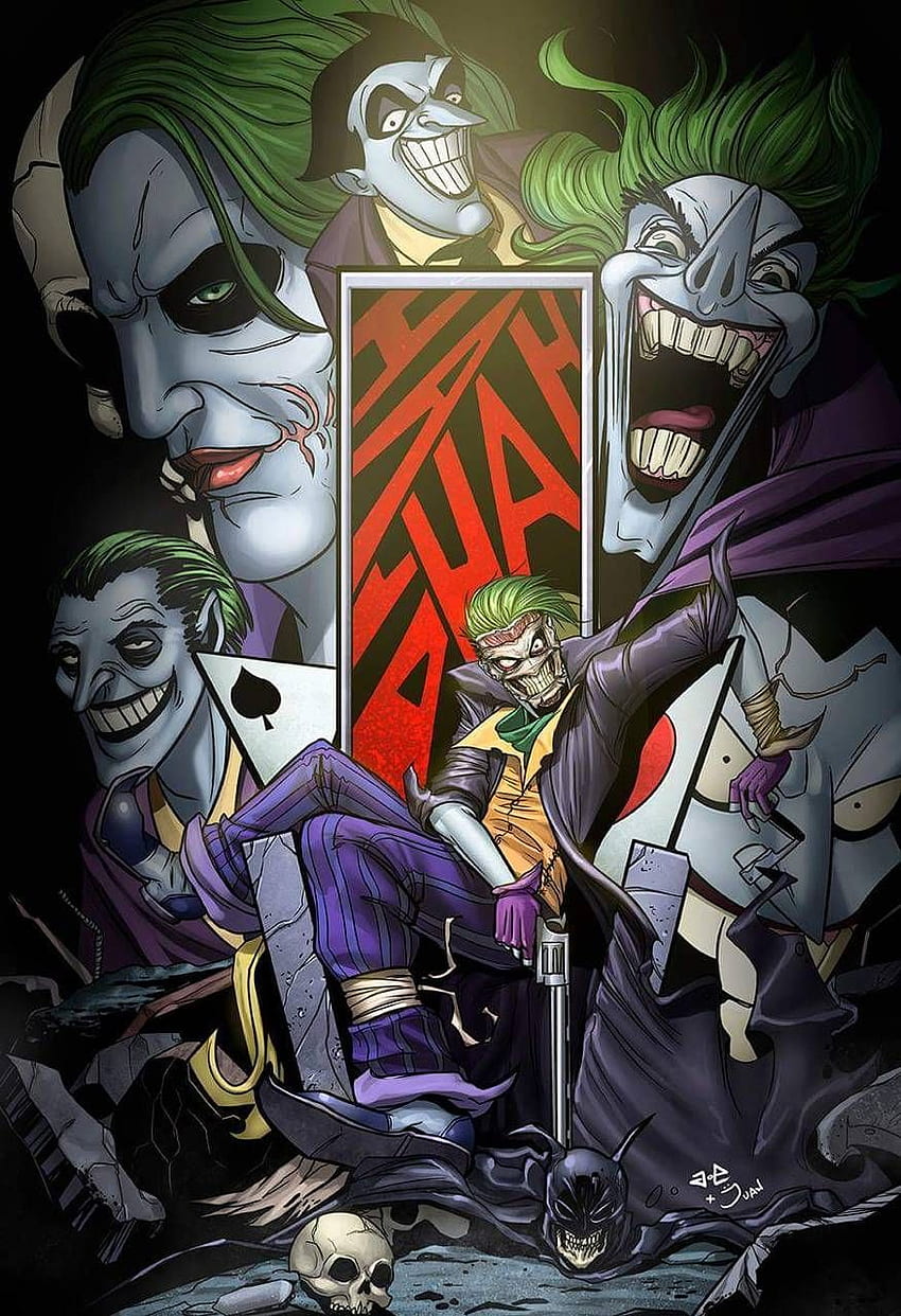 Full Joker Cartoon Hd Wallpaper for Desktop and Mobiles iPhone 6  6S Plus   HD Wallpaper  Wallpapersnet