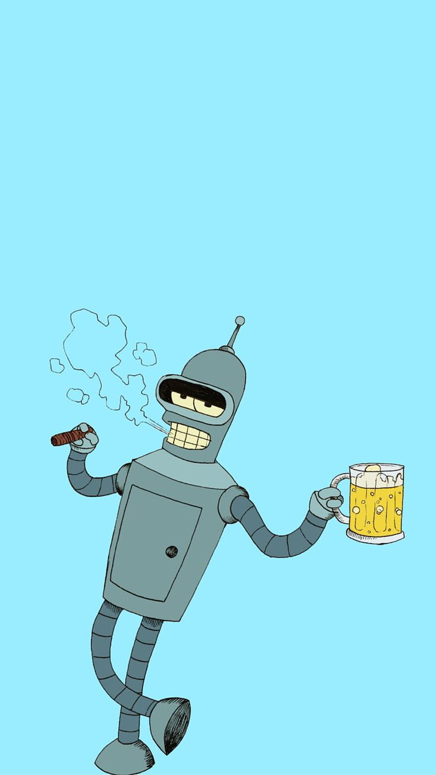 Futurama Fry Farnsworth And Bender Wallpaper  Pixelzcc
