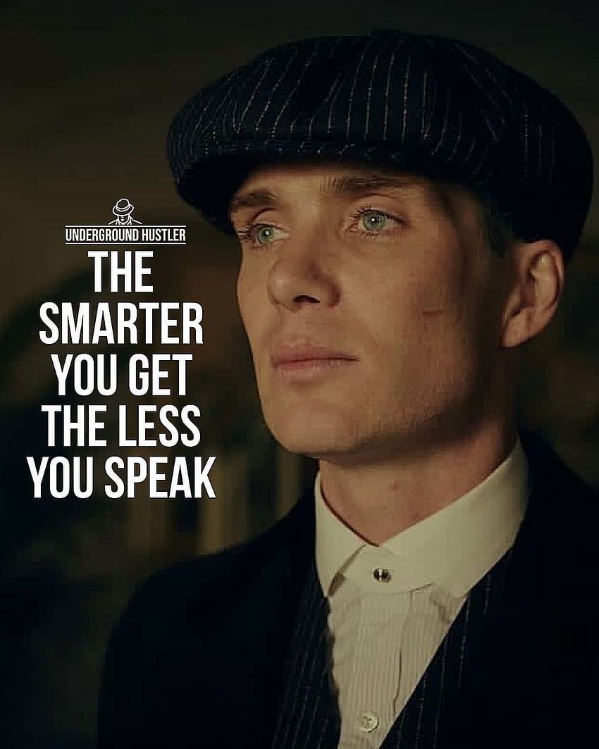 Peaky Blinders Thomas Shelby Quote Poster 18 x 12 inch 300 GSM Paper Print   Movies posters in India  Buy art film design movie music nature and  educational paintingswallpapers at Flipkartcom